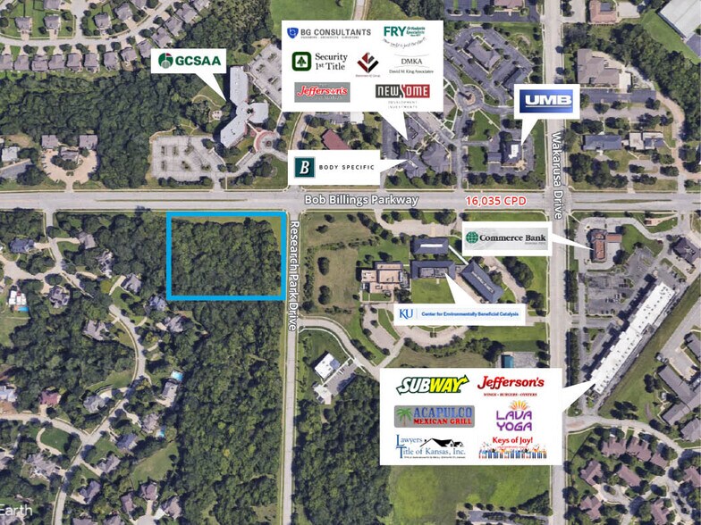 5015 Bob Billings Pky, Lawrence, KS à vendre - Photo du bâtiment - Image 1 de 1