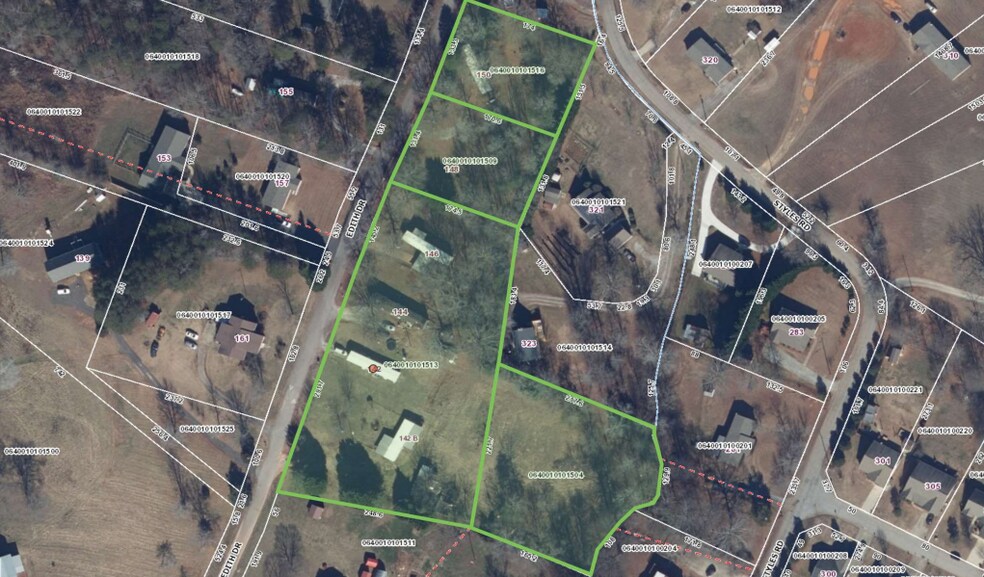 142-150 Edith Dr, Taylors, SC à vendre - Photo du bâtiment - Image 2 de 3