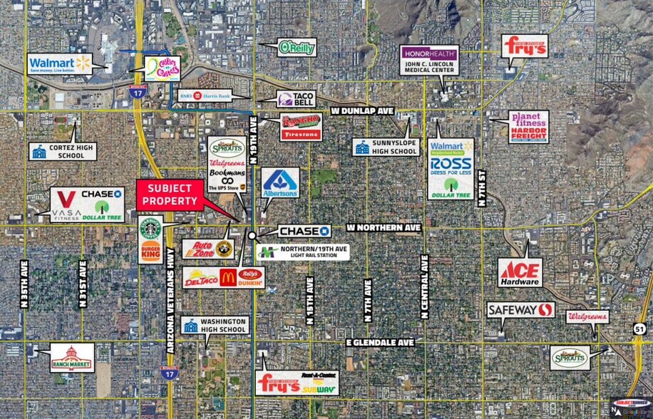 2000 W Northern Ave, Phoenix, AZ à vendre - Photo du bâtiment - Image 2 de 2