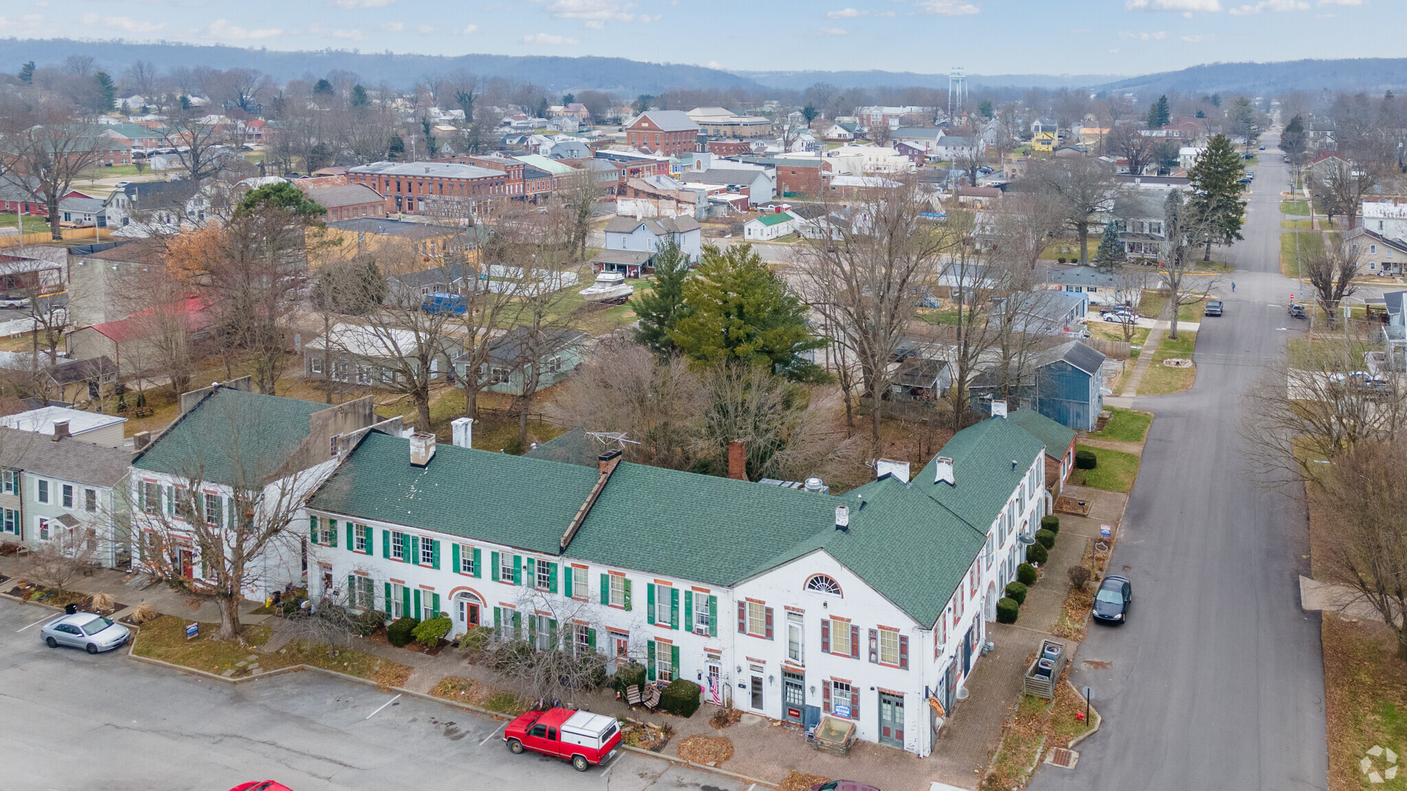 127-133 N Front St, Rising Sun, IN for sale Aerial- Image 1 of 5