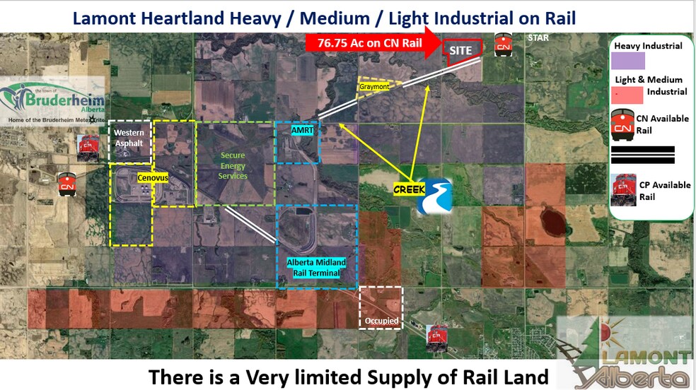 Range Road 195, Lamont, AB for sale - Primary Photo - Image 1 of 13
