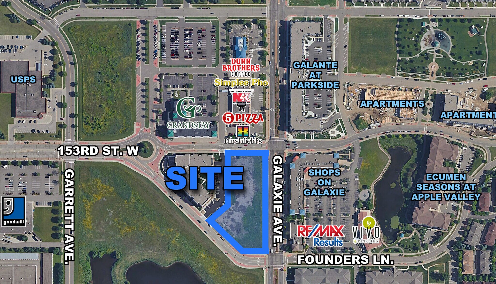 7030 153rd St W, Apple Valley, MN à vendre Aérien- Image 1 de 2