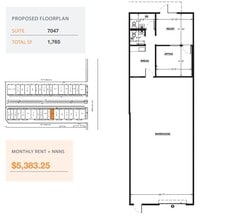 7059-7077 1/2 Vineland Ave, North Hollywood, CA for lease Floor Plan- Image 1 of 1