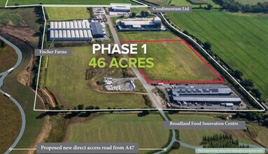 Enterprise Way, Norwich, NFK - Aerial map view - Image1