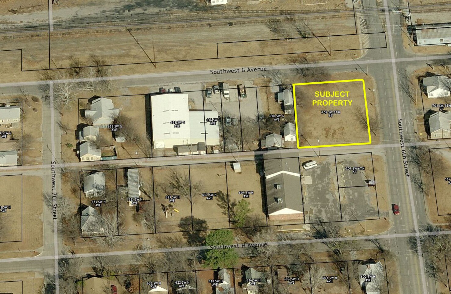 705 SW 6th St, Lawton, OK à vendre Photo du bâtiment- Image 1 de 2