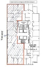 1055 Boul René-Lévesque E, Montréal, QC à louer Plan d’étage- Image 1 de 1