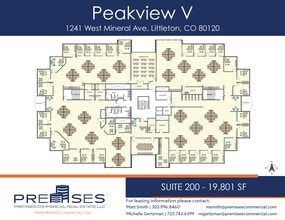 1241 W Mineral Ave, Littleton, CO for lease Floor Plan- Image 1 of 1
