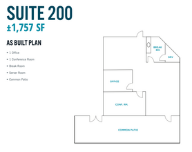 901 Campisi Way, Campbell, CA à louer Plan d  tage- Image 1 de 1