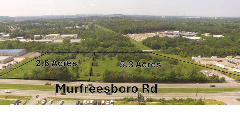 8.1 Acres Commercial Murfreeseboro Rd portefeuille de 2 propriétés à vendre sur LoopNet.ca - Photo du bâtiment - Image 1 de 8