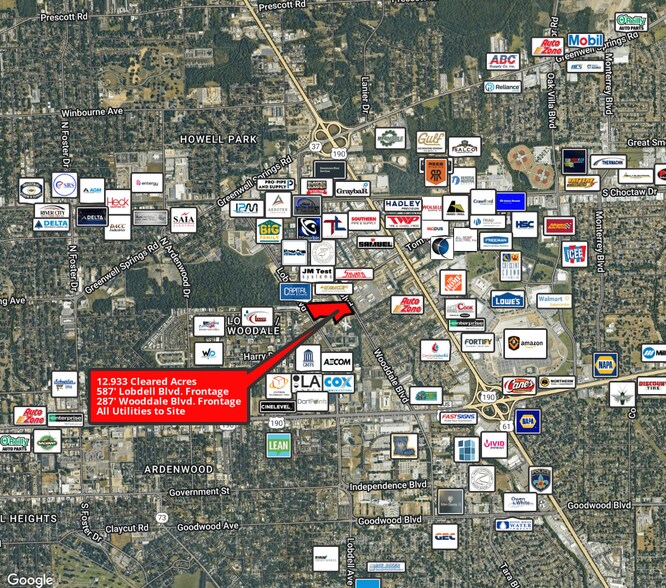 1400-1500 Wooddale Blvd., Baton Rouge, LA à vendre - Photo du bâtiment - Image 2 de 18