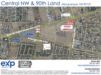 Plus de détails pour West Central Avenue, Albuquerque, NM - Terrain à vendre