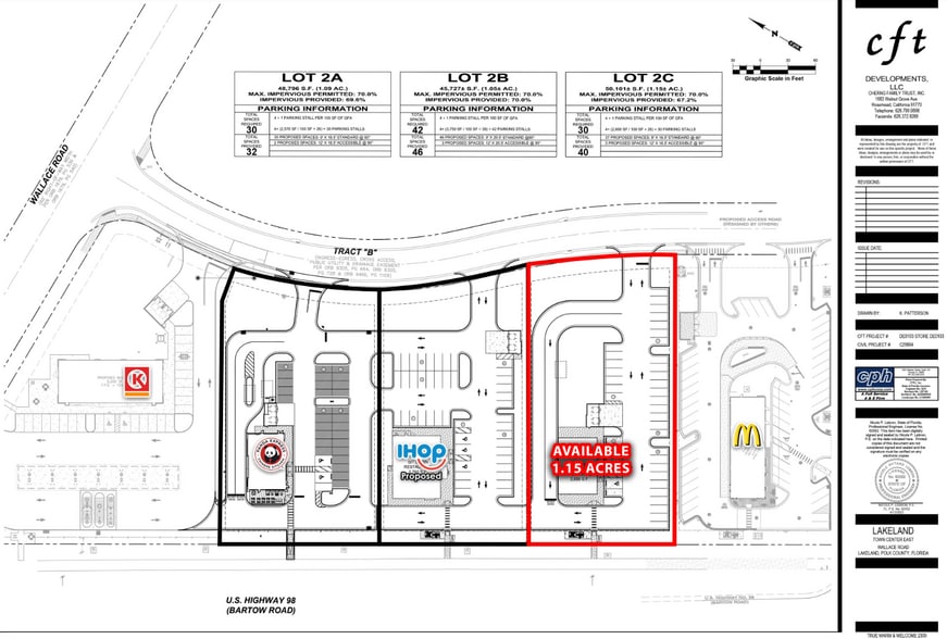 NEQ US 98 & Clubhouse Rd, Lakeland, FL à louer - Plan de site - Image 3 de 3