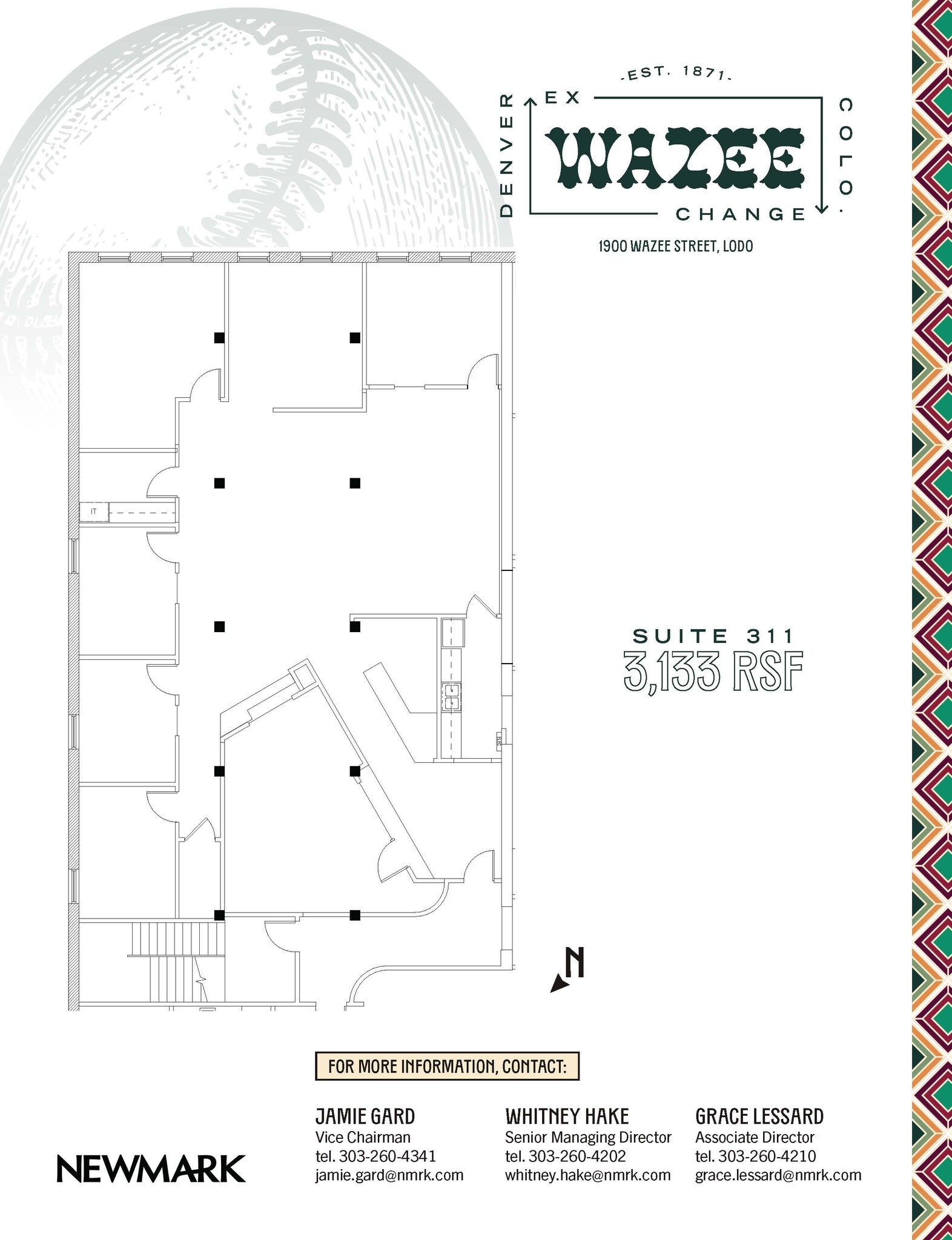 1900 Wazee St, Denver, CO for lease Floor Plan- Image 1 of 2