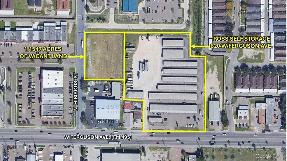 620 W Ferguson Ave, Pharr, TX à vendre - Photo principale - Image 1 de 42