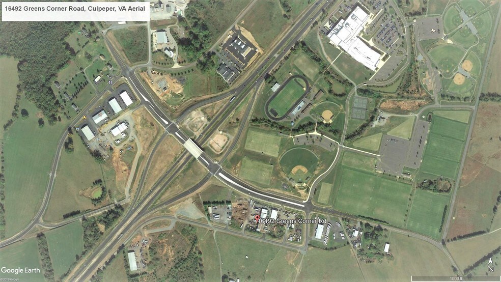 16334 Poor Farm Rd, Culpeper, VA à louer - Aérien - Image 2 de 7