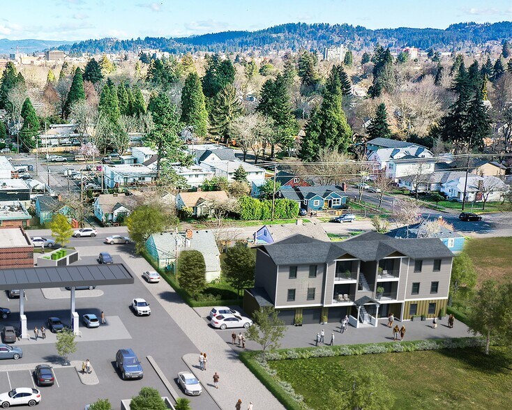 W 7th Aly, Eugene, OR à vendre - Photo du bâtiment - Image 2 de 3