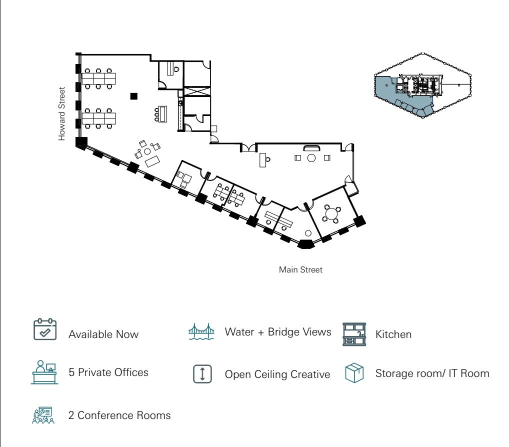 201 Mission St, San Francisco, CA for lease Floor Plan- Image 1 of 5