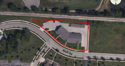 1202-1208 E Bluff Rd, Whitewater, WI - AÉRIEN Vue de la carte