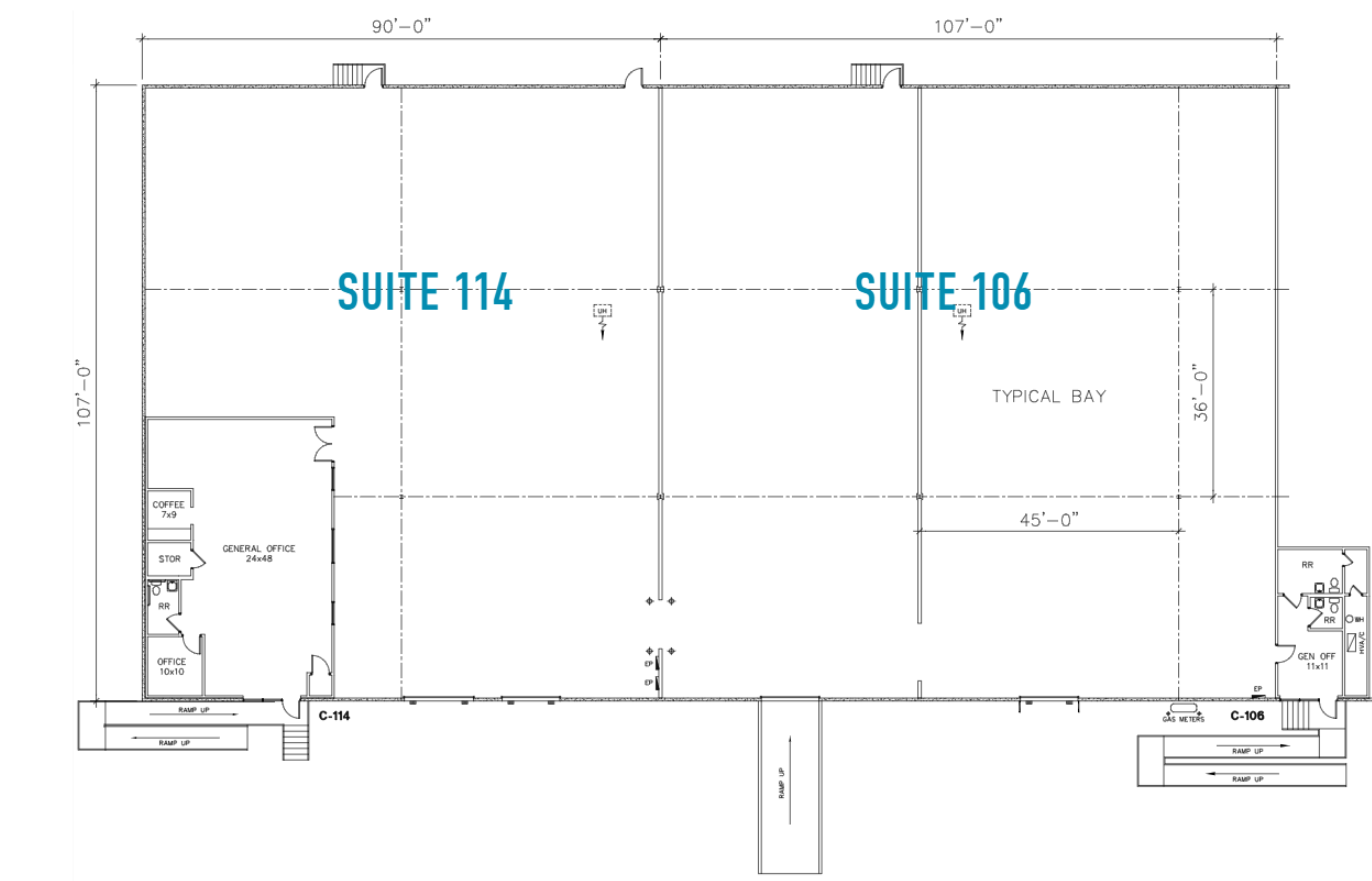 12798 Perimeter Dr, Dallas, TX à louer Plan d  tage- Image 1 de 9