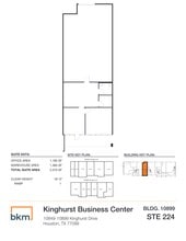 10849 Kinghurst Dr, Houston, TX for lease Site Plan- Image 1 of 1