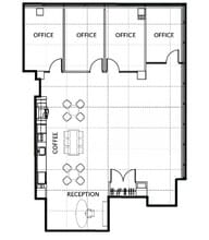 110 9 Av SW, Calgary, AB for lease Floor Plan- Image 1 of 1
