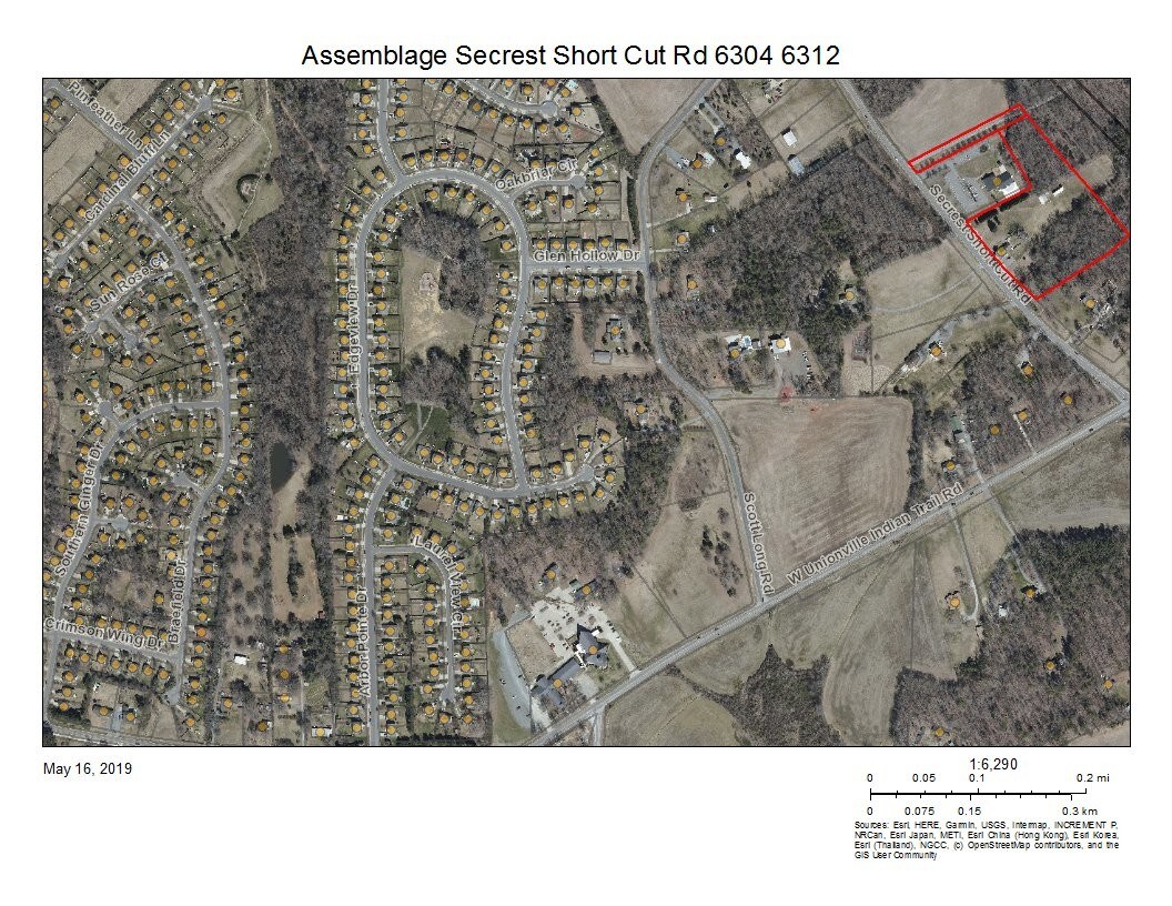 6304-6312 Secrest Short Cut Rd, Indian Trail, NC à vendre Aérien- Image 1 de 2