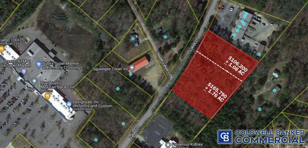 Lykes Lane 1.76 acres, Irmo, SC à vendre Photo du bâtiment- Image 1 de 6