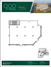 900 N Branch St, Chicago, IL for lease Floor Plan- Image 1 of 2