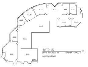 18W140 Butterfield Rd, Oakbrook Terrace, IL for lease Floor Plan- Image 2 of 2