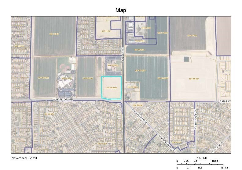 Miller Road, Buckeye, AZ for sale Aerial- Image 1 of 4