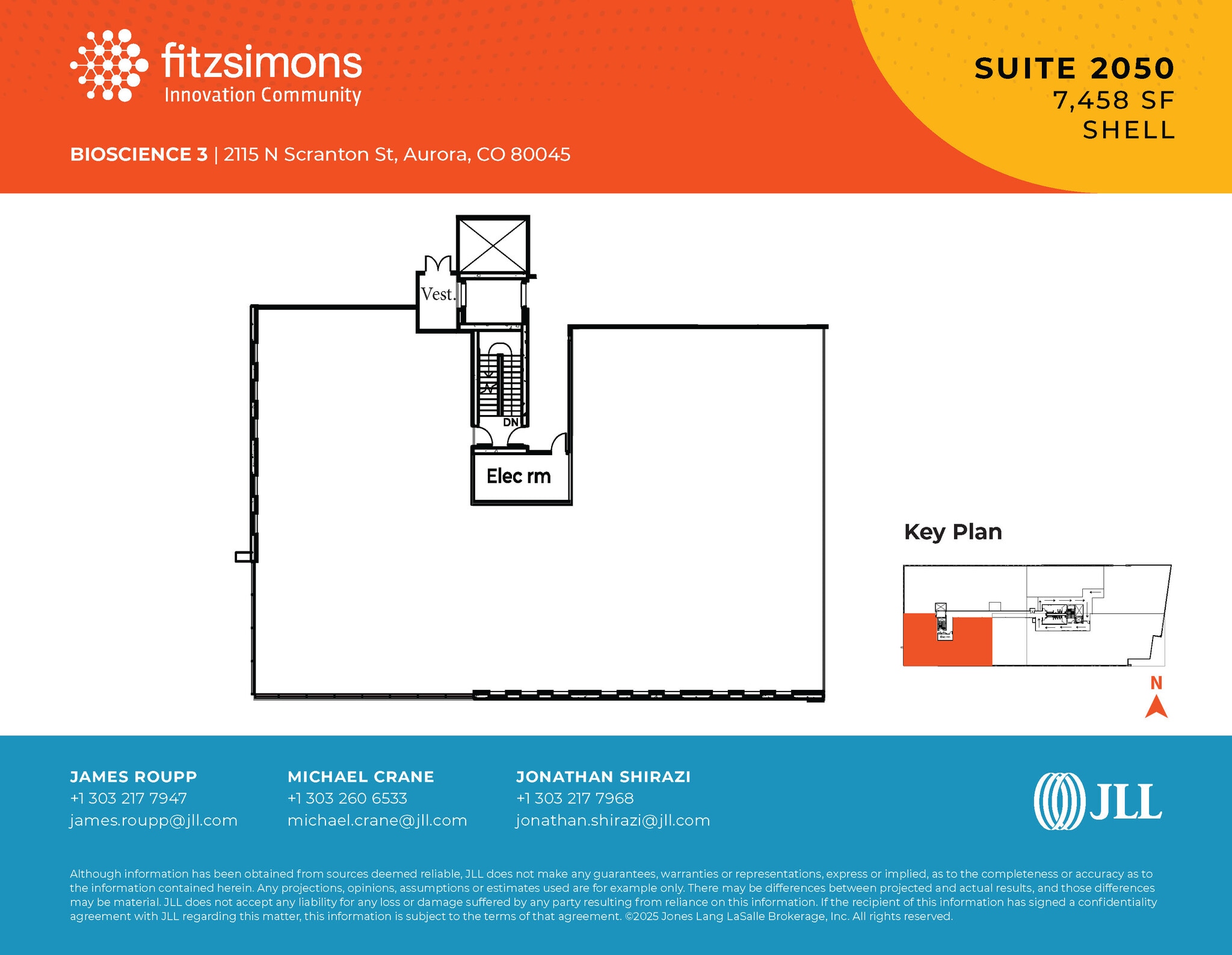 2115 N Scranton Way, Aurora, CO à louer Plan d’étage- Image 1 de 1