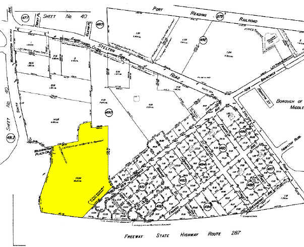 1551 S Washington Ave, Piscataway, NJ à vendre - Plan cadastral - Image 1 de 1