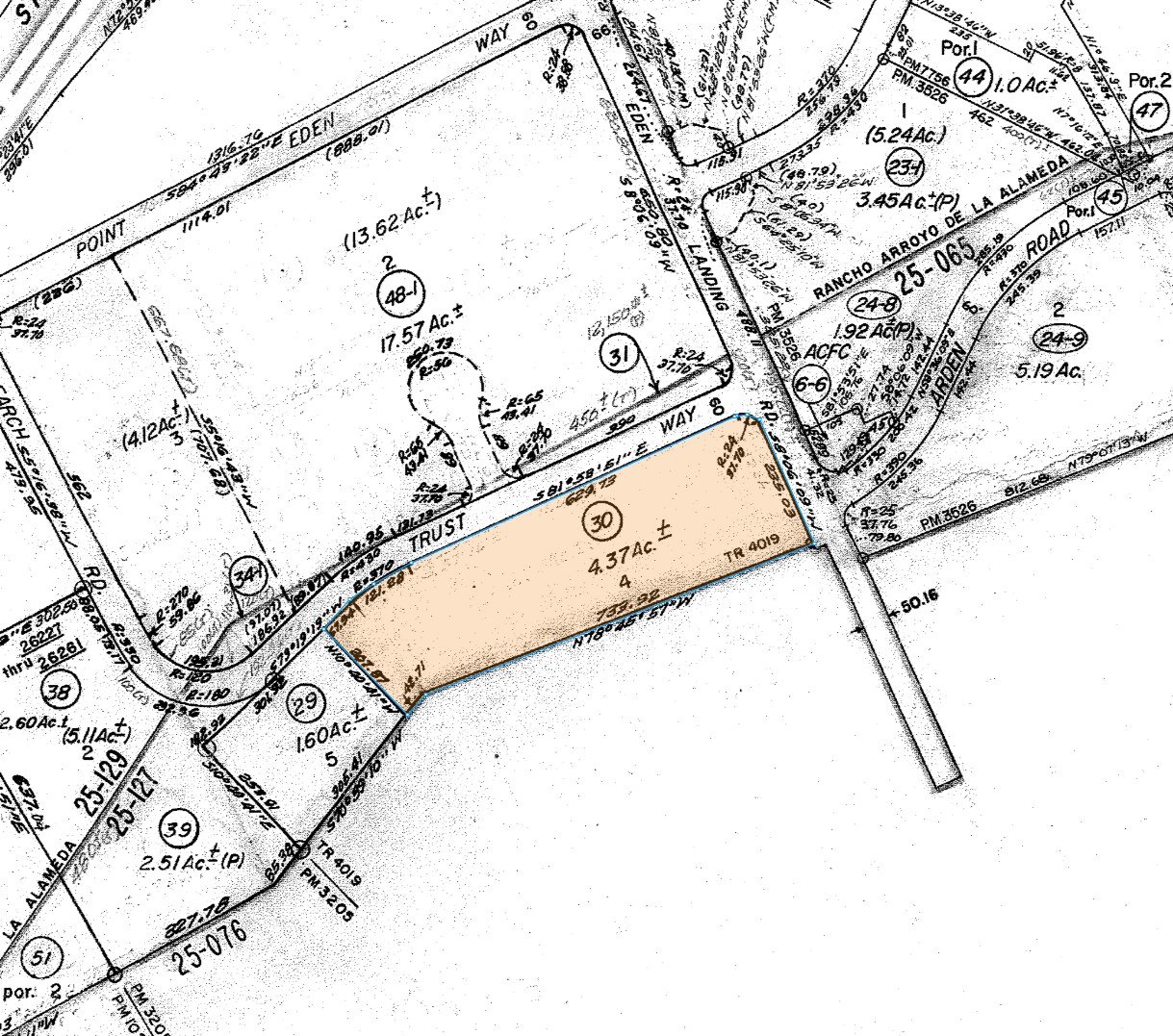 3906-3916 Trust Way, Hayward, CA à louer Plan cadastral- Image 1 de 2