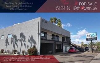 Plus de détails pour 5124 N 19th Ave, Phoenix, AZ - Bureau à vendre