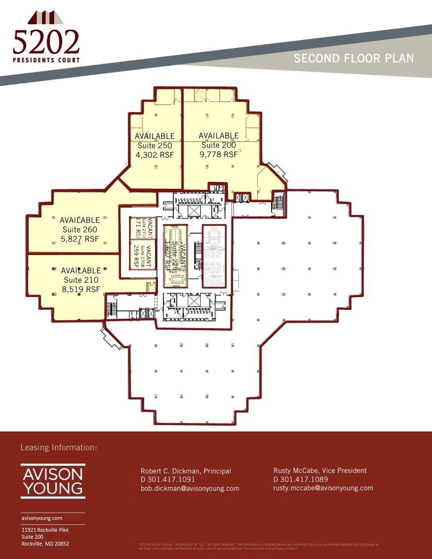 5202 Presidents Ct, Frederick, MD for lease Floor Plan- Image 1 of 1
