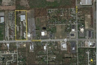 7846-7862 W Central Ave, Toledo, OH - Aerial  map view
