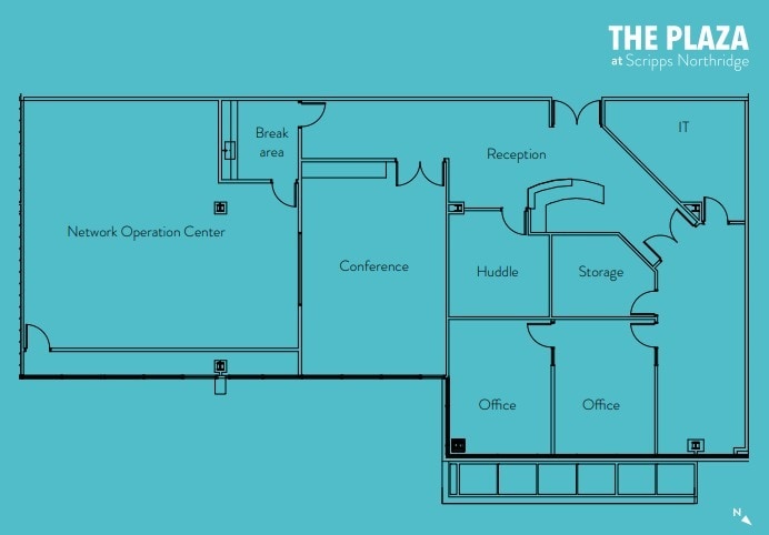 12121 Scripps Summit Dr, San Diego, CA à louer Plan d’étage- Image 1 de 1
