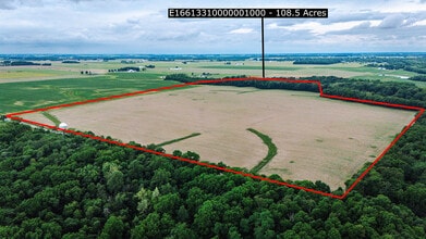 6839 BUTLER ISRAEL Rd, College Corner, OH - Aerial map view - Image1