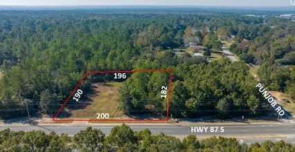 1000 87 Hwy, Milton, FL - AERIAL  map view