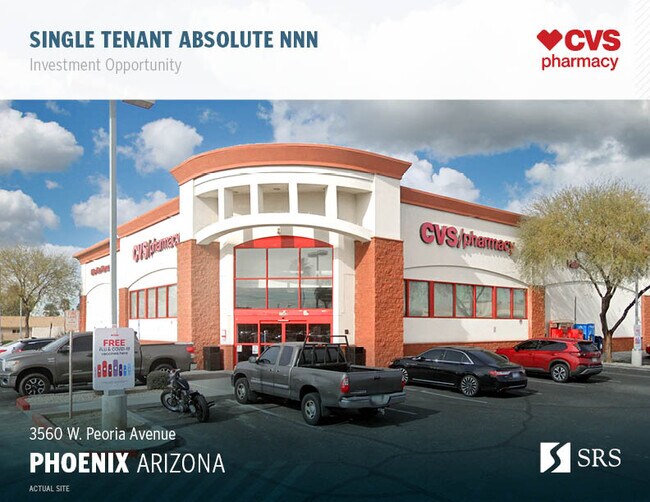 Plus de détails pour 3560 W Peoria Ave, Phoenix, AZ - Commerce de détail à vendre