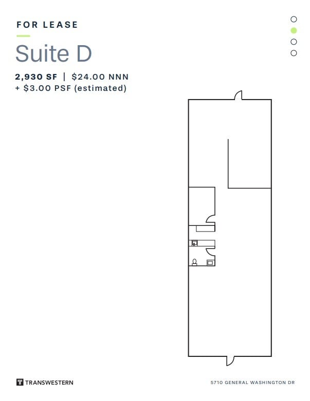 5710 General Washington Dr, Alexandria, VA for lease Floor Plan- Image 1 of 1