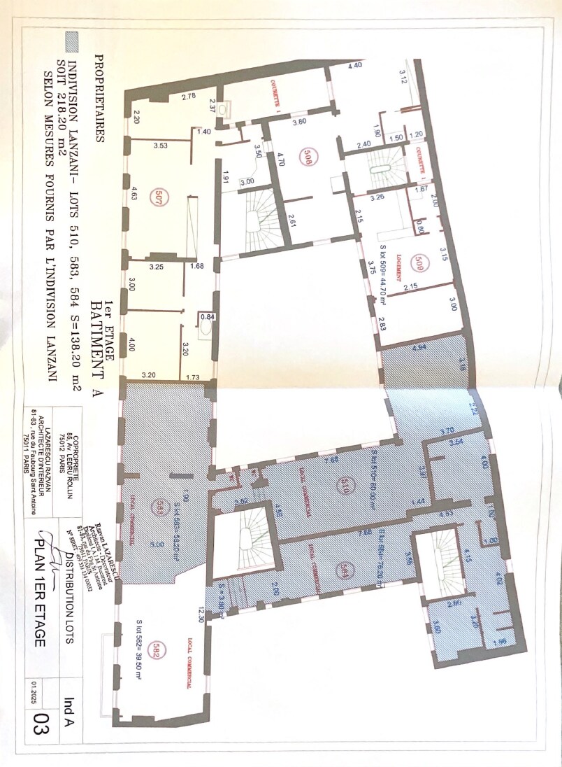 Retail in Paris for lease Floor Plan- Image 1 of 6