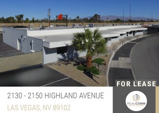 More details for 2130-2150 Highland Ave, Las Vegas, NV - Industrial for Lease