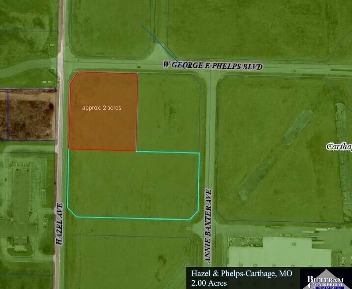 Hazel & Phelps SEC Parcel 1, Carthage, MO for sale - Building Photo - Image 2 of 2