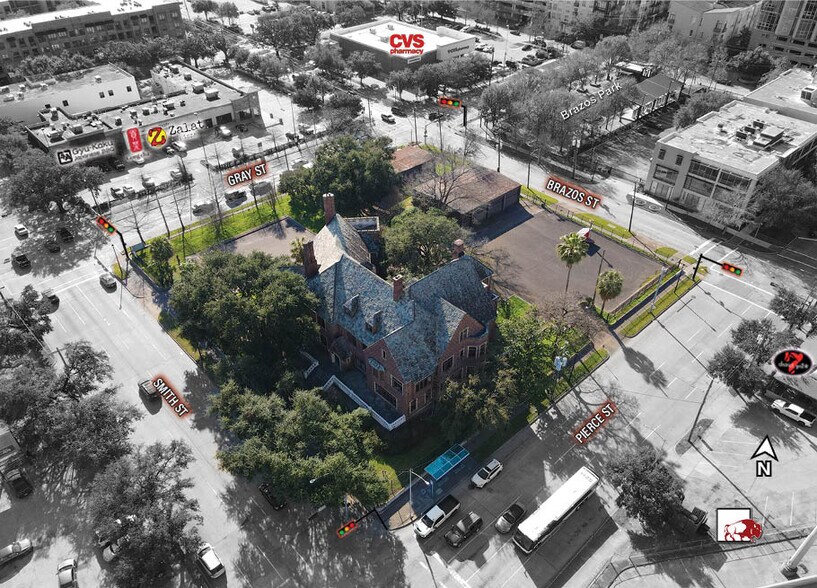 2000 Smith St, Houston, TX à vendre - Aérien - Image 3 de 8