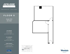4245 N Central Expy, Dallas, TX à louer Plan d’étage- Image 1 de 1