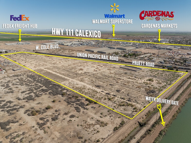 551 Pruett Rd. rd, Calexico, CA à vendre - Photo du bâtiment - Image 2 de 30