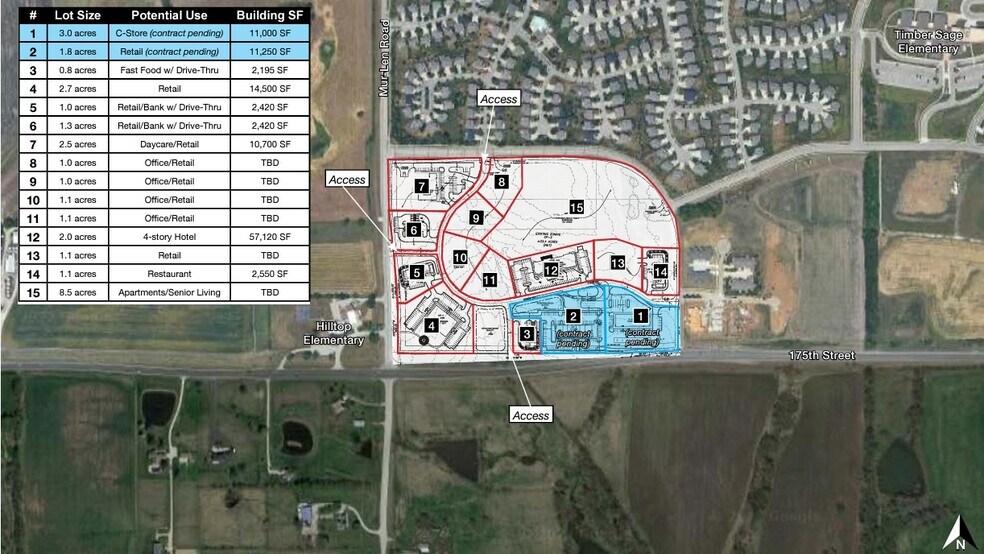 W 175th St. & S Mur-Len Rd, Olathe, KS for sale - Building Photo - Image 1 of 1