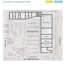 2492-2584 Henry St, Muskegon, MI for lease Floor Plan- Image 1 of 1