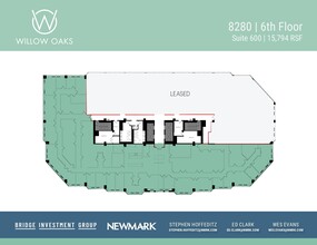 8260-8280 Willow Oaks Corporate Dr, Fairfax, VA à louer Plan d  tage- Image 1 de 1